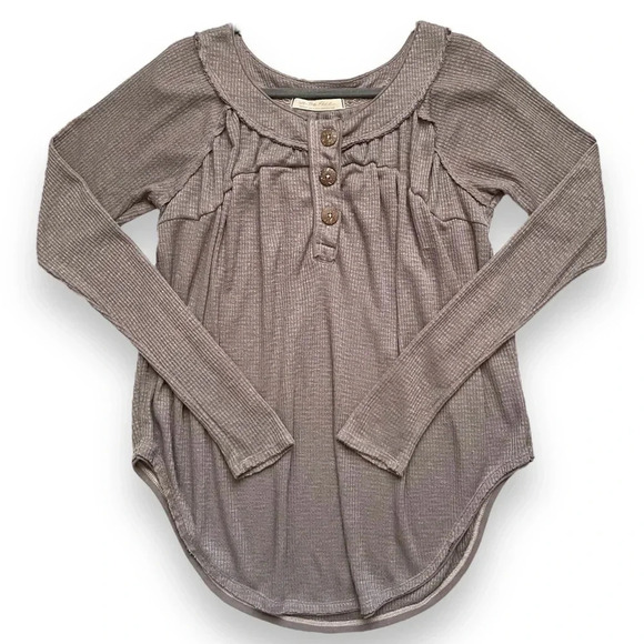 Free People Must Have Henley Knit Top - Picture 3 of 6